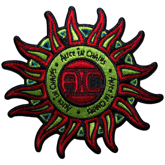 Alice In Chains Patch: Sun Logo Colour