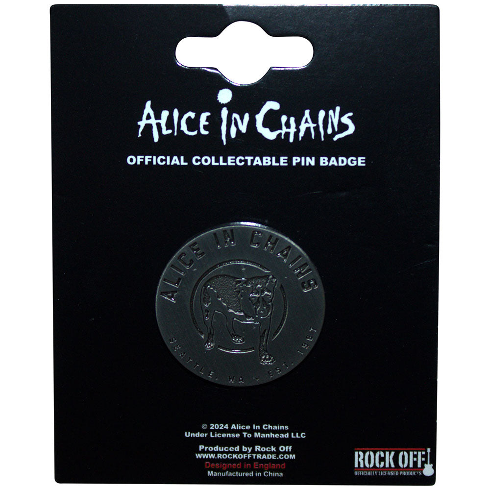 Alice In Chains Badge: Three-Legged Dog