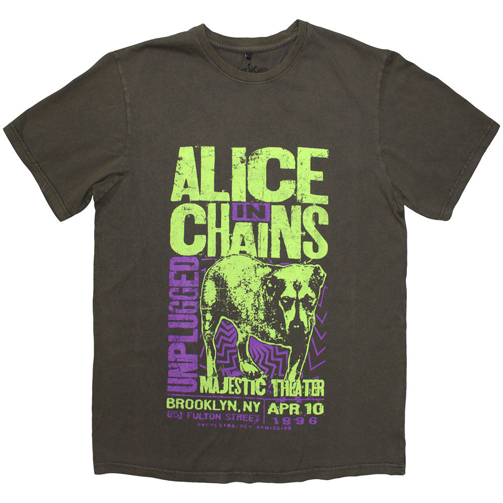 Alice In Chains T-Shirt: Unplugged Dog