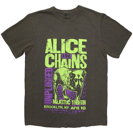 Alice In Chains T-Shirt: Unplugged Dog