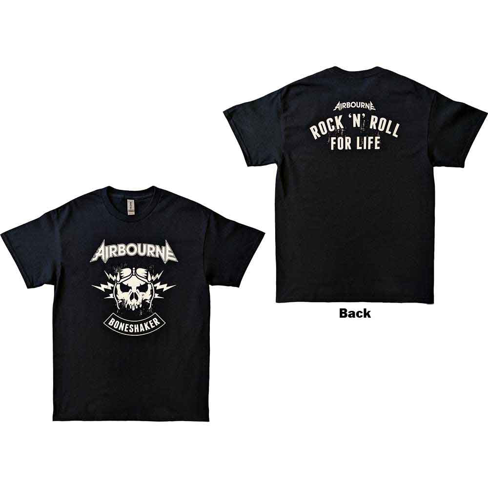Airbourne T-Shirt: R 'n' R Boneshaker