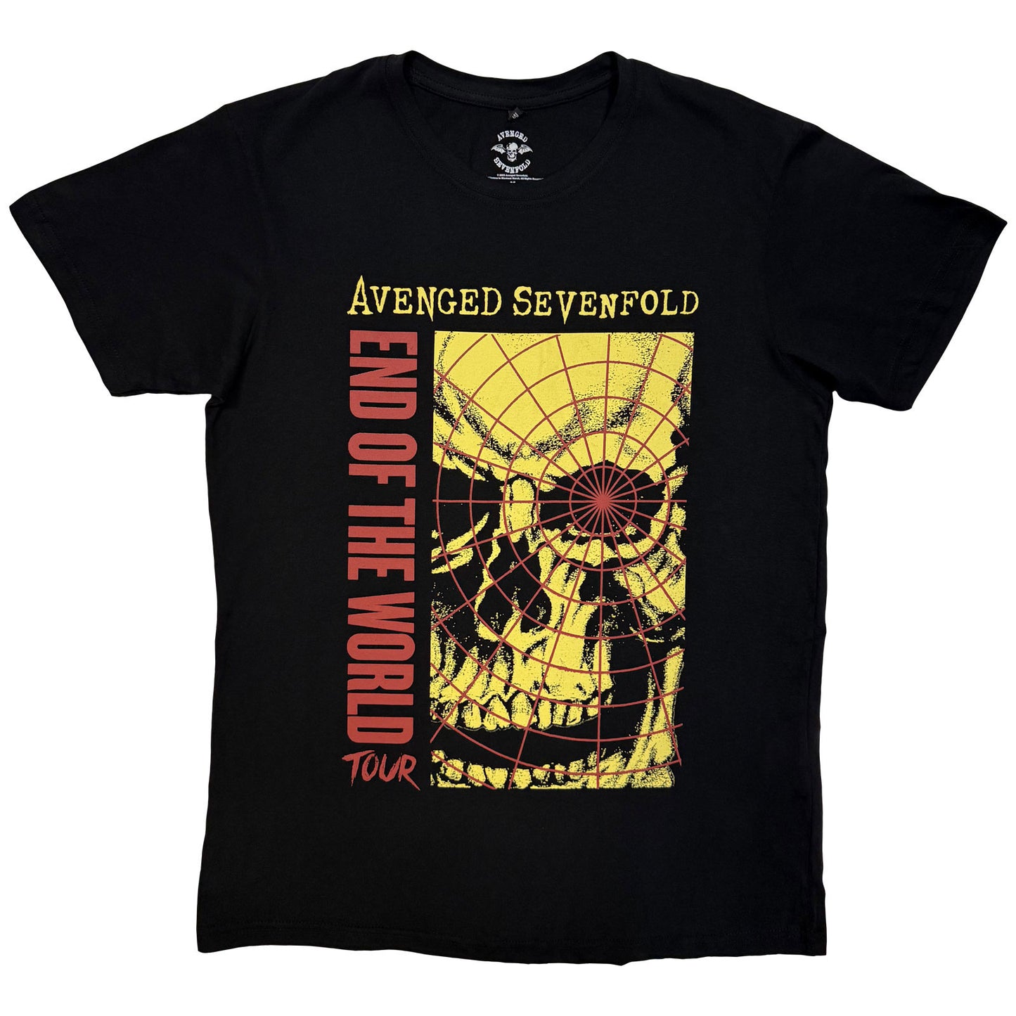 Avenged Sevenfold Carbon T-Shirt: End Of The World Tour