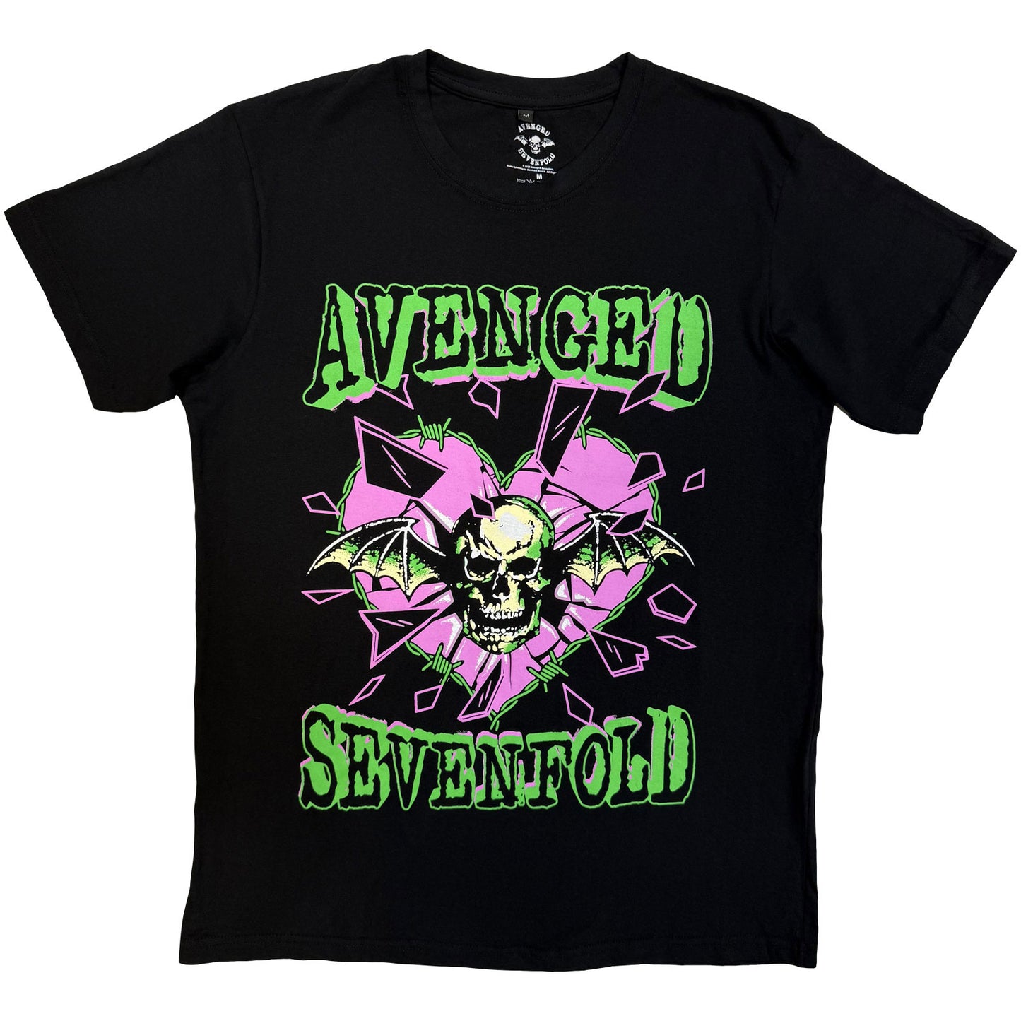 Avenged Sevenfold Premium Carbon T-Shirt: Heart Break