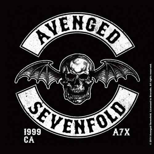 Avenged Sevenfold Coaster: Deathbat Crest Individual