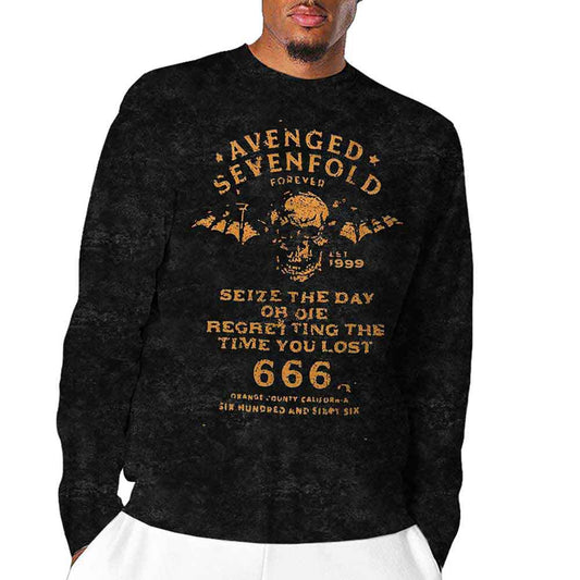 Avenged Sevenfold Long Sleeve T-Shirt: Seize The Day