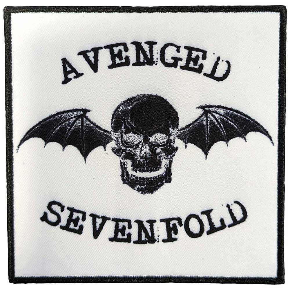 Avenged Sevenfold Patch: Classic Deathbat Negative