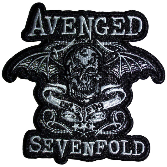 Avenged Sevenfold Patch: Deathbat Banner Cut-Out
