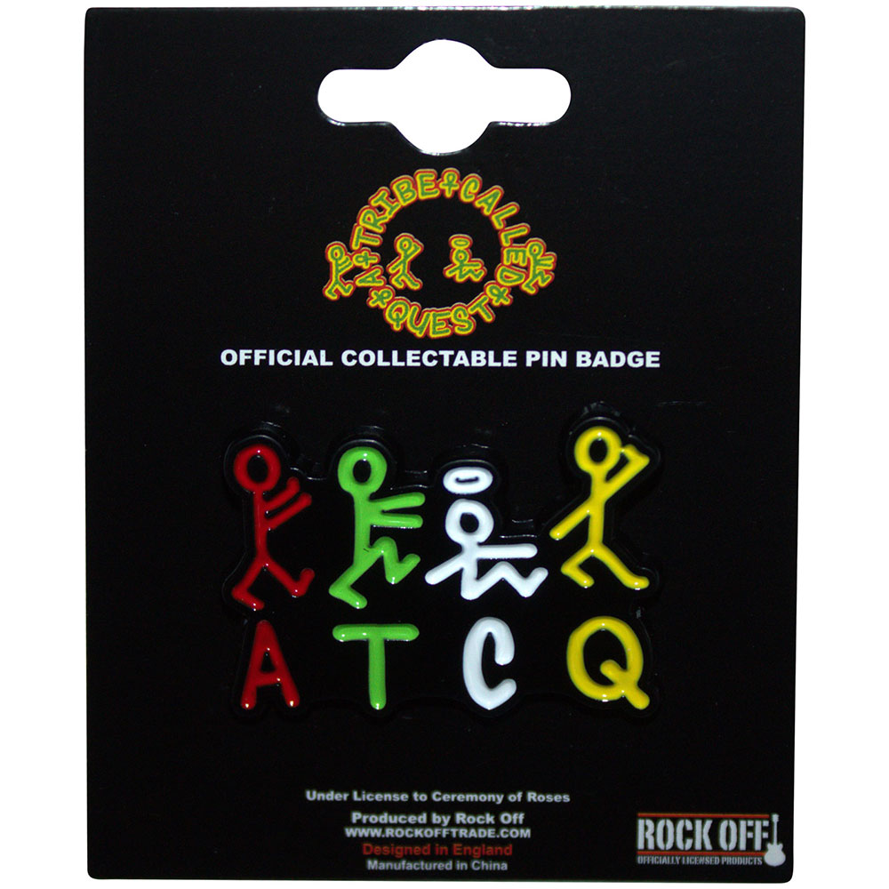 A Tribe Called Quest Badge: Stick Figures Logo