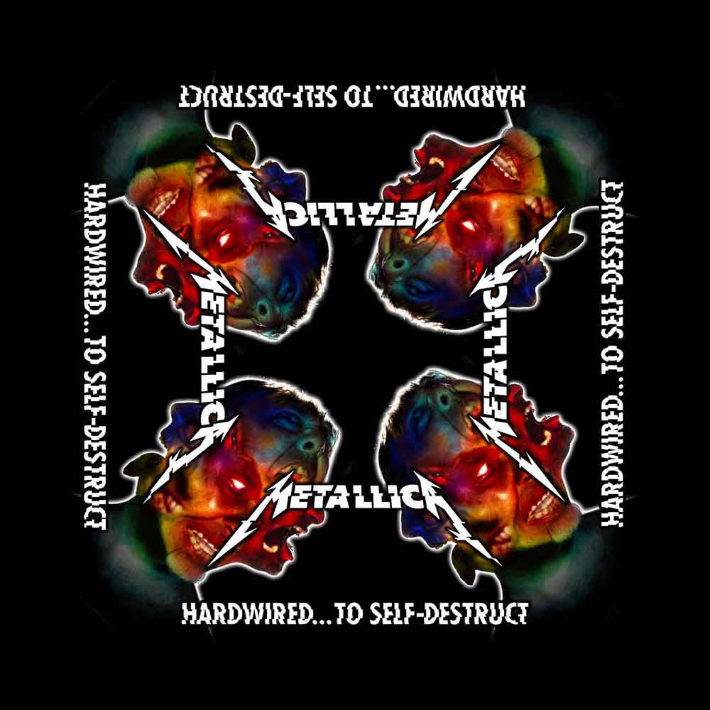 Metallica Bandana: Hardwired to Self Destruct