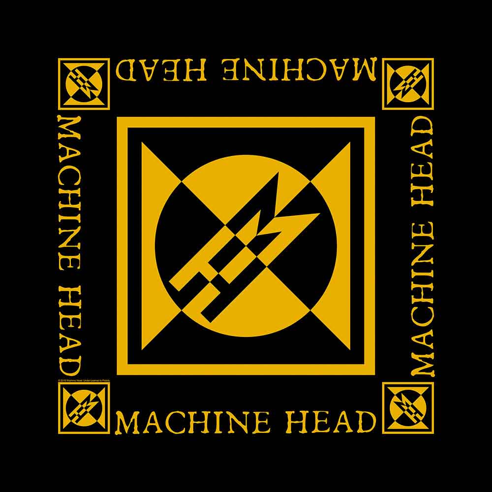 Machine Head Bandana: Diamond Logo