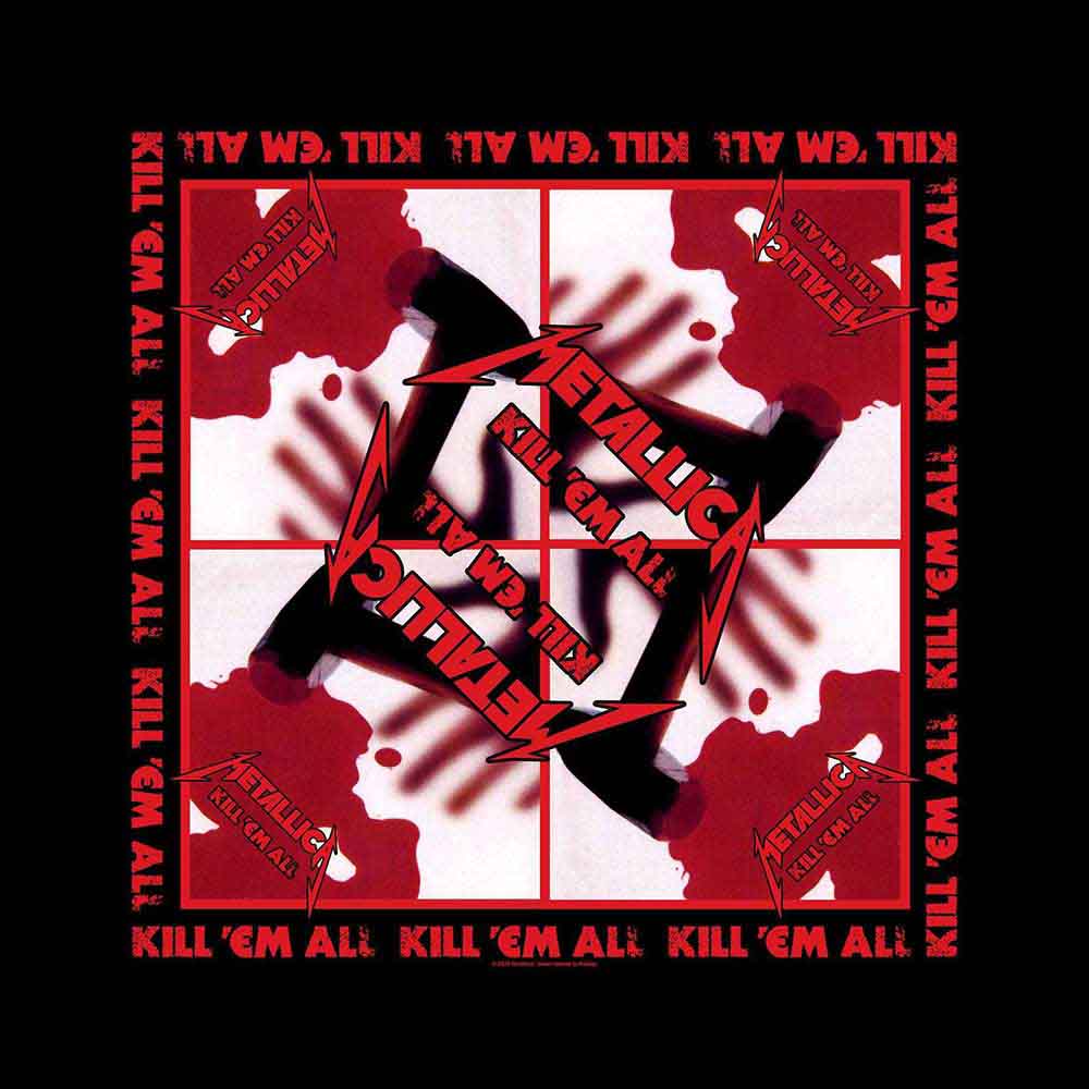 Metallica Bandana: Kill 'Em All