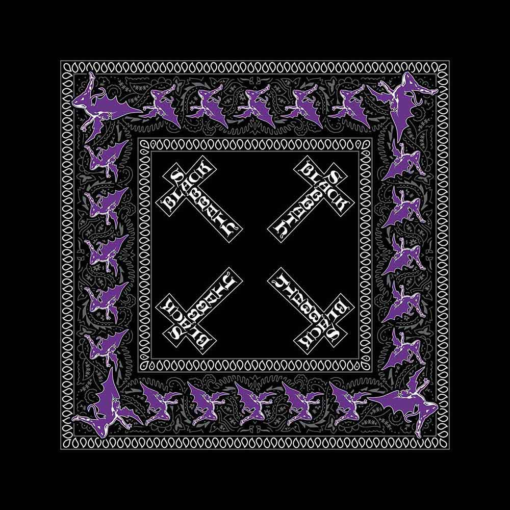 Black Sabbath Bandana: Cross Logo