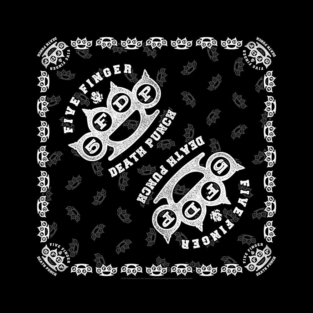 Five Finger Death Punch Bandana: Knuckles