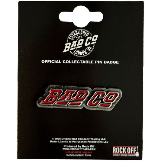 Bad Company Badge: Slant Logo
