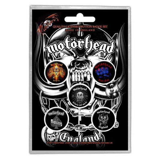 Motorhead Badge: England