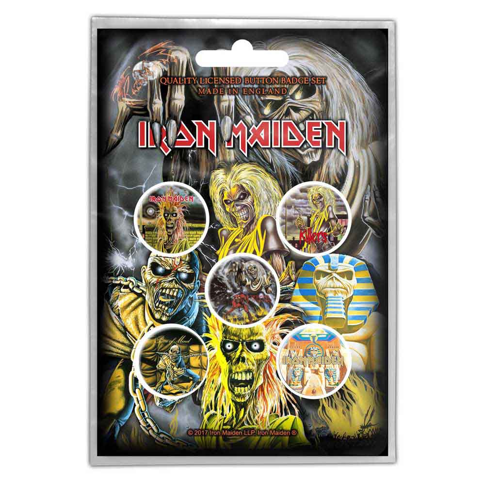 Iron Maiden Badge: Early Albums