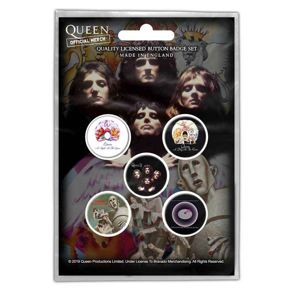 Queen Badge: Early Albums