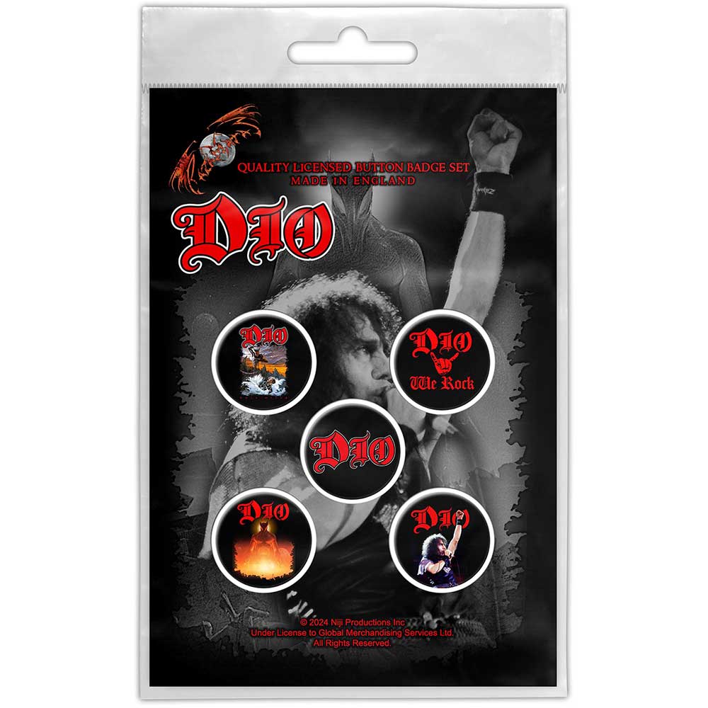Dio Badge: We Rock