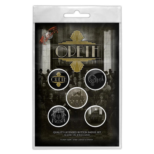Opeth Badge: The Last Will And Testament