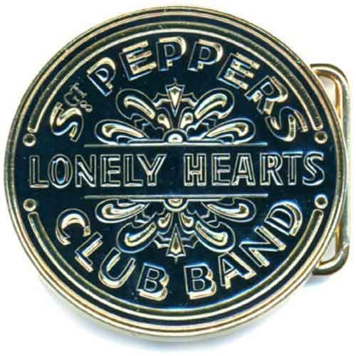 The Beatles Belt Buckle: Sgt Pepper Drum
