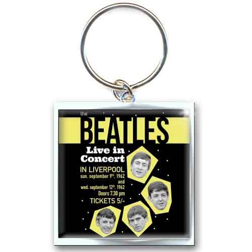 The Beatles Keychain: 1962 Live in Concert