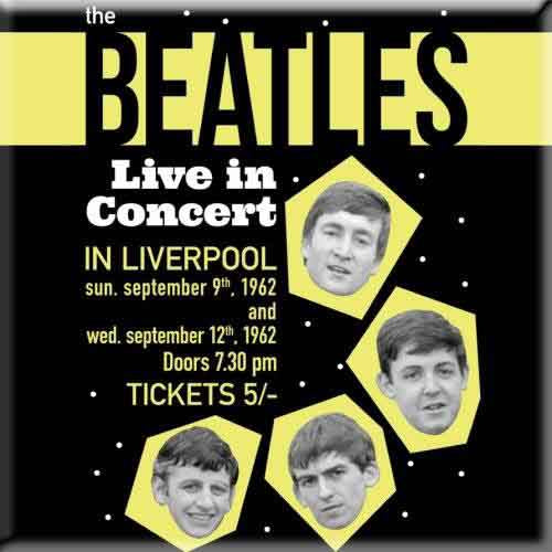 The Beatles Magnet: Live in Concert