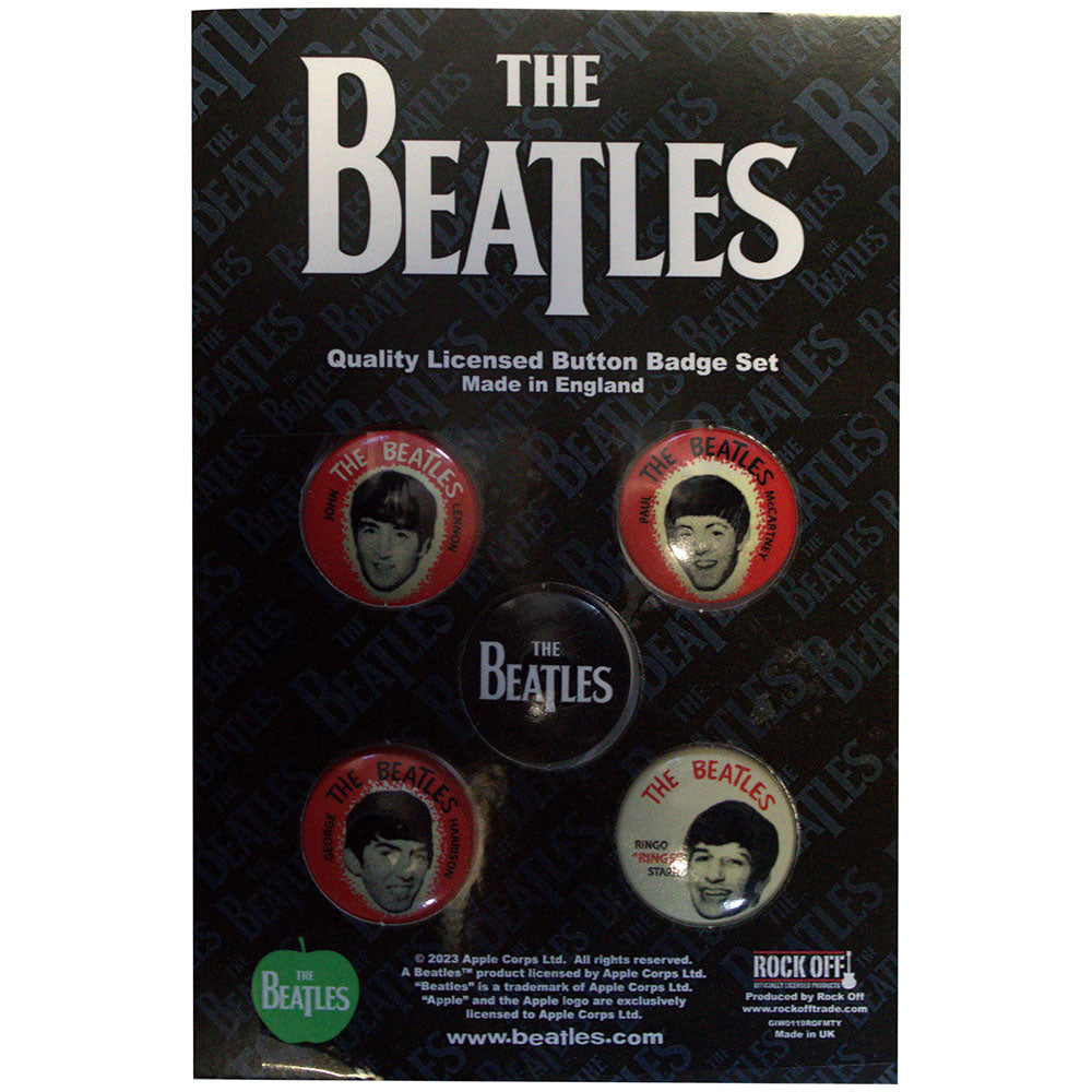 The Beatles Badge: Vintage Portraits