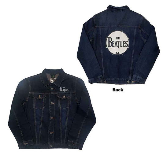 The Beatles Denim Jacket: Drum Logo