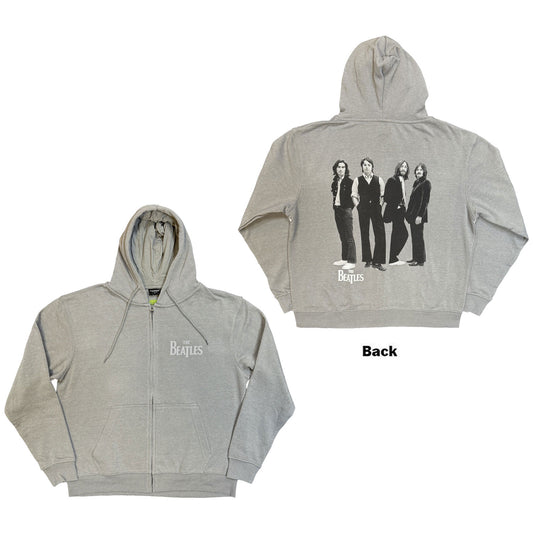 The Beatles Zipped Hoodie: White Album
