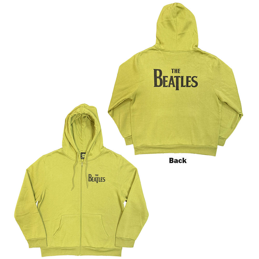 The Beatles Zipped Hoodie: Drop T Logo