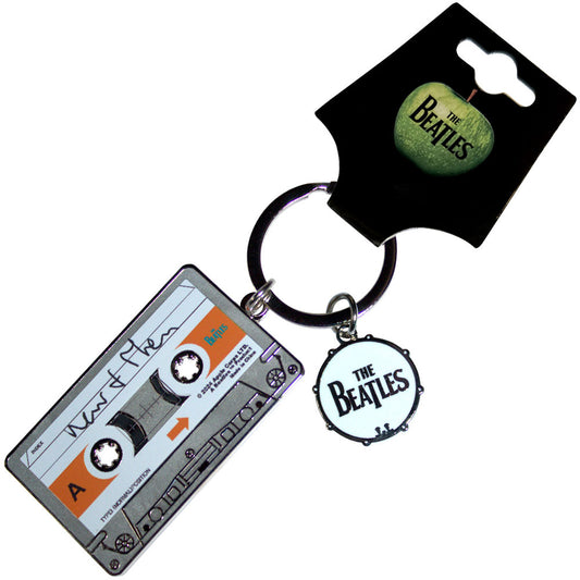 The Beatles Keychain: Now & Then Cassette