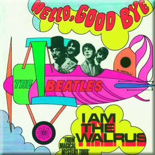 The Beatles Magnet: Hello  Goodbye/I am the Walrus