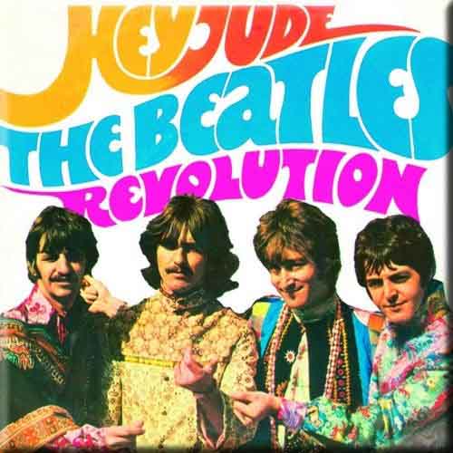 The Beatles Magnet: Hey Jude/Revolution