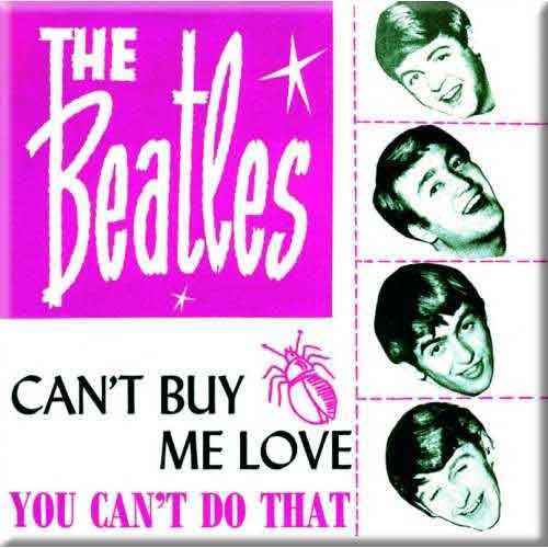 The Beatles Magnet: Can't Buy Me Love/You Can't Do That (Pink Version)