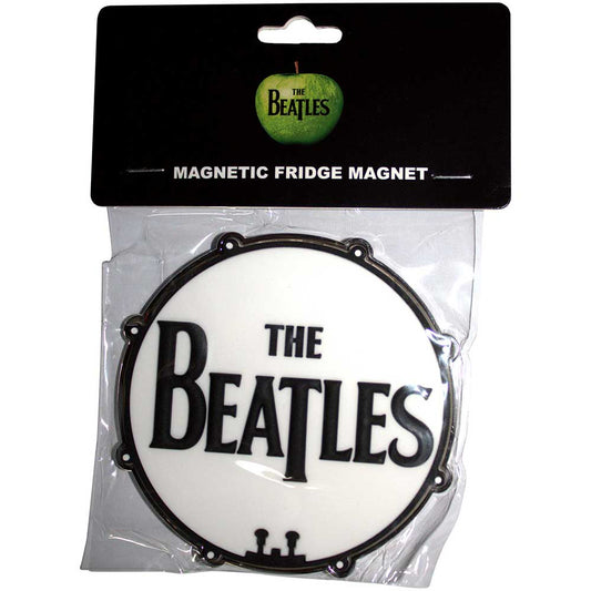 The Beatles Premium Fridge Magnet: Drum Logo