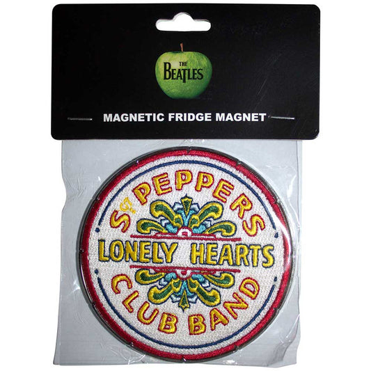 The Beatles Premium Fridge Magnet: Sgt Pepper Drum Patch