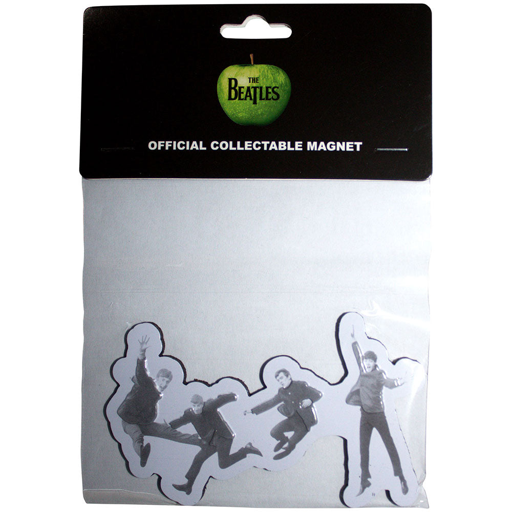The Beatles Premium Fridge Magnet: Jump Photo Embossed