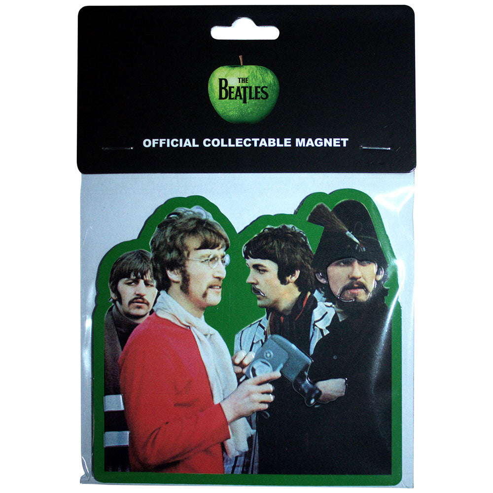 The Beatles Premium Fridge Magnet: Strawberry Fields Forever Photo Embossed