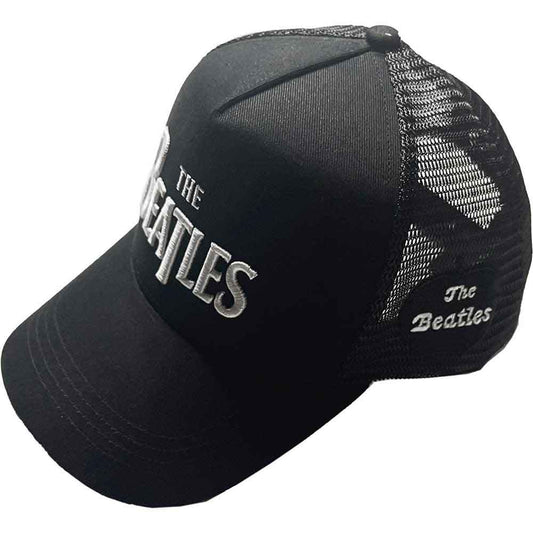 The Beatles Baseball Cap: Drop T Logo & Apple