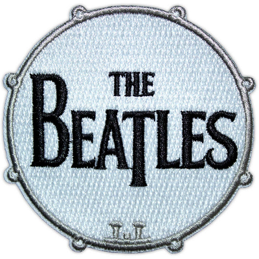 The Beatles Patch: Drum Logo Large