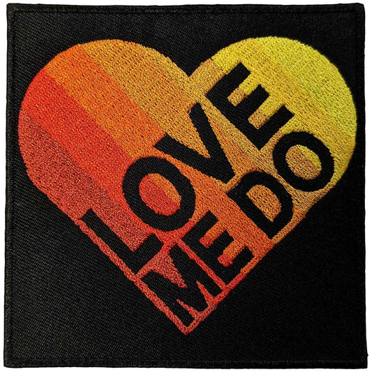 The Beatles Patch: Love Me Do Gradient Heart