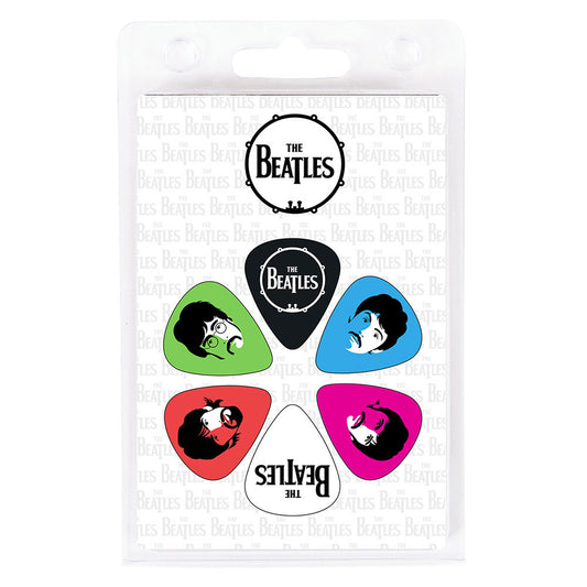 The Beatles Plectrum Pack: Faces 6-Pack