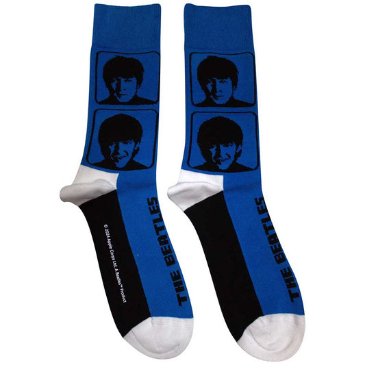 The Beatles Socks: Hard Day's Night Headshots