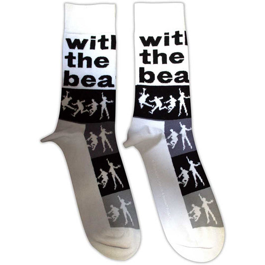 The Beatles Socks: With The Beatles Silhouette Stripes