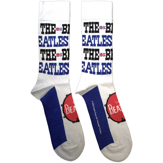The Beatles Socks: Budokan Poster & Drum Logo