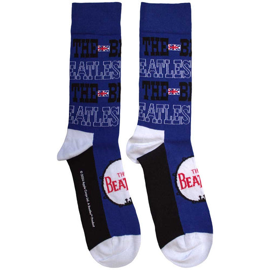 The Beatles Socks: Budokan Poster & Drum Logo