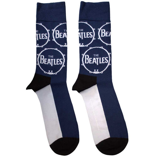 The Beatles Socks: Drum Logo Repeat