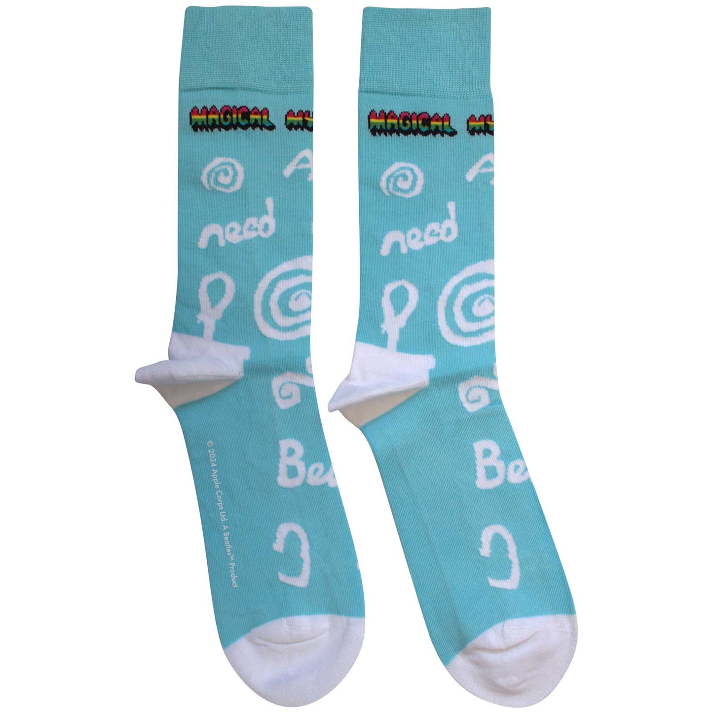 The Beatles Socks: Magical Mystery Tour All You Need Is Love