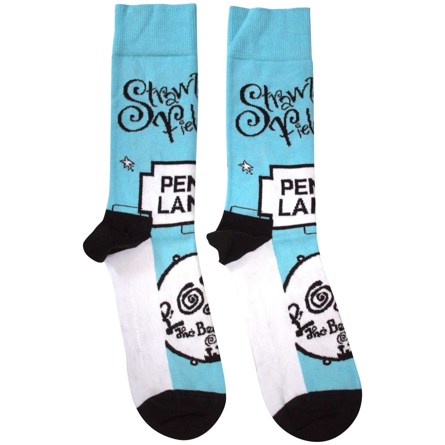 The Beatles Socks: Strawberry Fields/Penny Lane