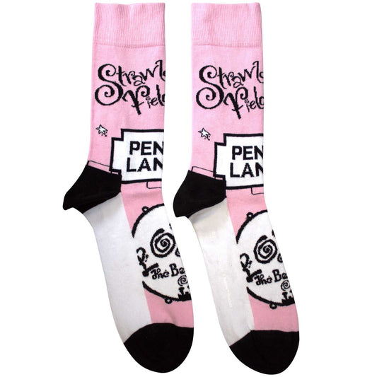 The Beatles Socks: Strawberry Fields/Penny Lane